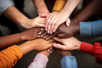 clasped hands in prayer